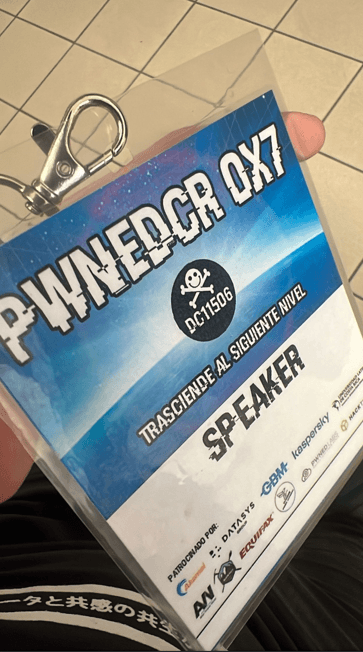 Speaker badge from Pwned CR — DC11506